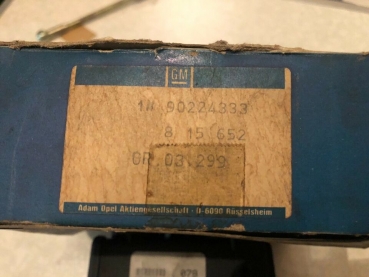Steuergerät 02287400030 Bosch Opel Omega A 90224333